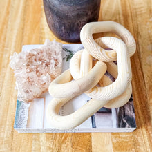 Natural Wooden Chain Links