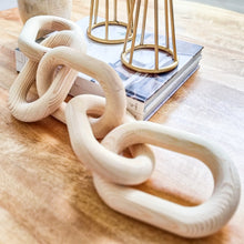 Natural Wooden Chain Links