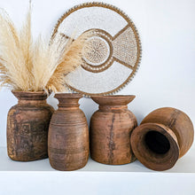 Vintage Indian Nepali Pots - dark finish