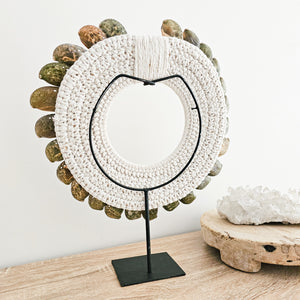 Lulu Mother of Pearl Wall Necklace