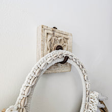 Vintage Indian Wall Hook Square