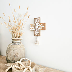 Kalee Wooden Square Cross