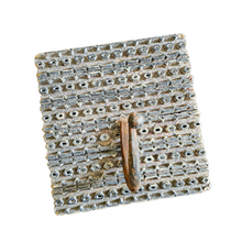 Vintage idian print block wall hooks. Wall hooks made from old Indian print blocks. Unique, rustic farmhouse coastal Bohemian home decor