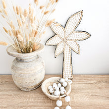 Shell & Wood Bead Palm Tree