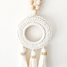 Shell Halo Beaded Garland 3 Tassels