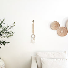 Shell Halo Beaded Garland 3 Tassels