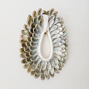 Mahi Mother of Pearl Shell Wall Necklace Decor