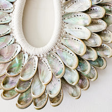 Mahi Mother of Pearl Shell Wall Necklace Decor