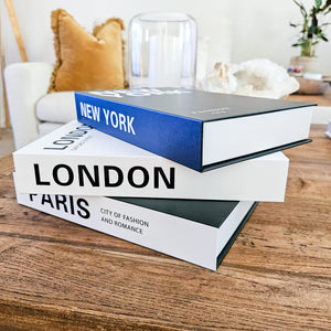 Faux Fashion Coffee Table Books