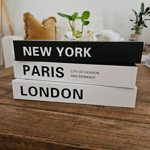 Faux Fashion Coffee Table Books