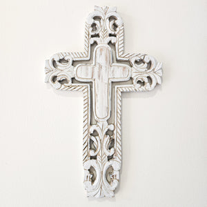 Mayana Wooden Wall Cross