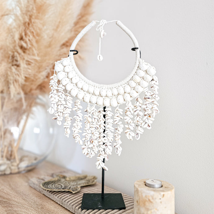 Elody Shell Wall Decor Necklace