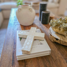 Aura Capiz and Resin Cross