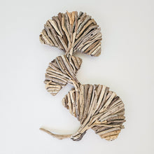 Natural Driftwood Gingko Wall Art