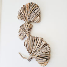 Natural Driftwood Gingko Wall Art