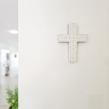 Aura Capiz and Resin Cross