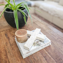 Aura Capiz and Resin Cross