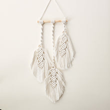 Isla Feather Macrame Wall Hanging
