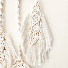 Isla Feather Macrame Wall Hanging