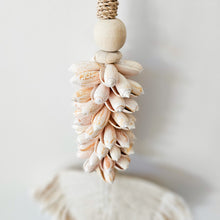 Zaya Shell & Macrame Leaf Tassel