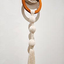 Evara Hoop and Cotton Wall Hanging Tassel