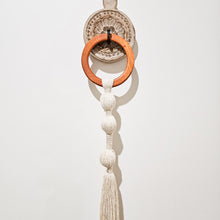Evara Hoop and Cotton Wall Hanging Tassel