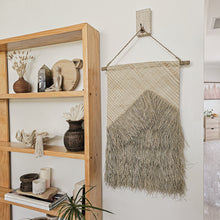 Pandan seagrass wall hanging, coastal boho, bohemian home decor