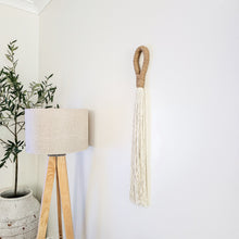 Talia Cotton and Jute Large Tassel