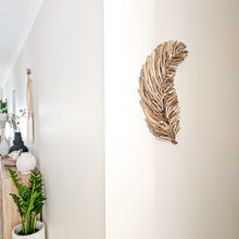 Dahlia Driftwood Wall Leaf