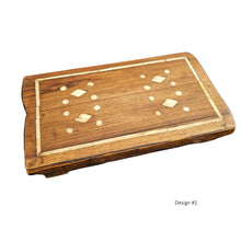 Vintage Indian Inlay boards- dark finish