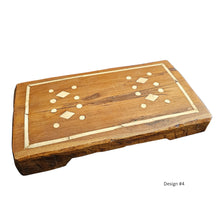 Vintage Indian Inlay boards- dark finish