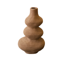 Mocha Clay Vase
