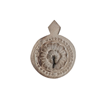 Carved Round Wooden Hook