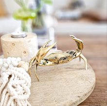 Brass Crab Medium
