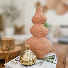 Mocha Clay Vase