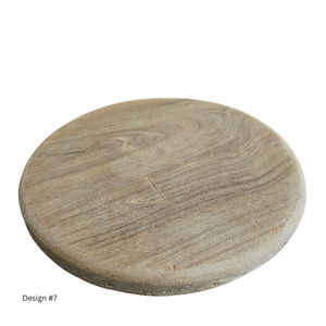 Vintage indian wooden chakla boards. Coastal, boho, bohemian home decor