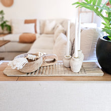 Maya Textured candle holder set