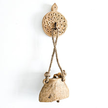 Rustic, vintage, repurposed Indian cow bells. Ideal for the rustic inspired farmhouse and coastal boho home interior design. 
Unique, Natural wall decor in your living space. 