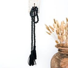 Wooden Bead & Jute Garland
