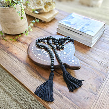Wooden Bead & Jute Garland