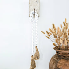 Wooden Bead & Jute Garland