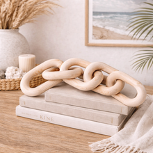 Natural Wooden Chain Links