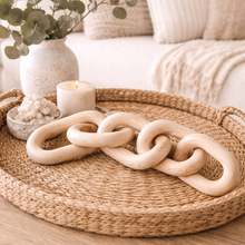 Natural Wooden Chain Links
