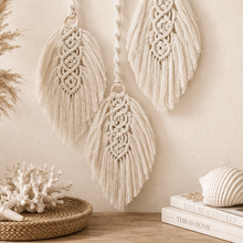 Isla Feather Macrame Wall Hanging