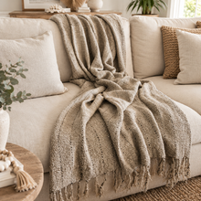 Maylie Linen Cotton Throw