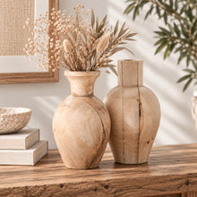 Sara Wooden Vase