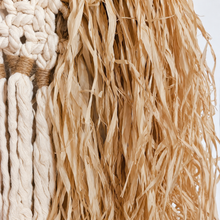 Makai Macrame and Raffia Wall Hanging