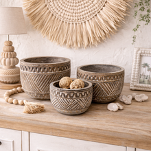 Zuri Tribal Bowl Set of 3