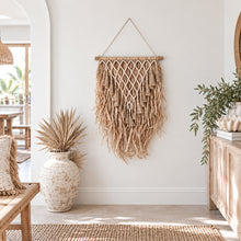 Ryleigh Raffia & Beaded Wall Hanging