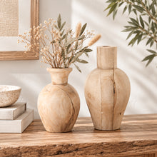 Sara Wooden Vase